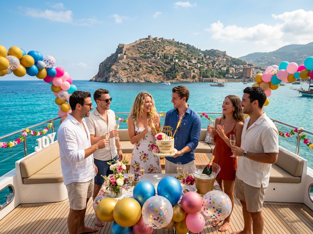 Birthday on a Yacht